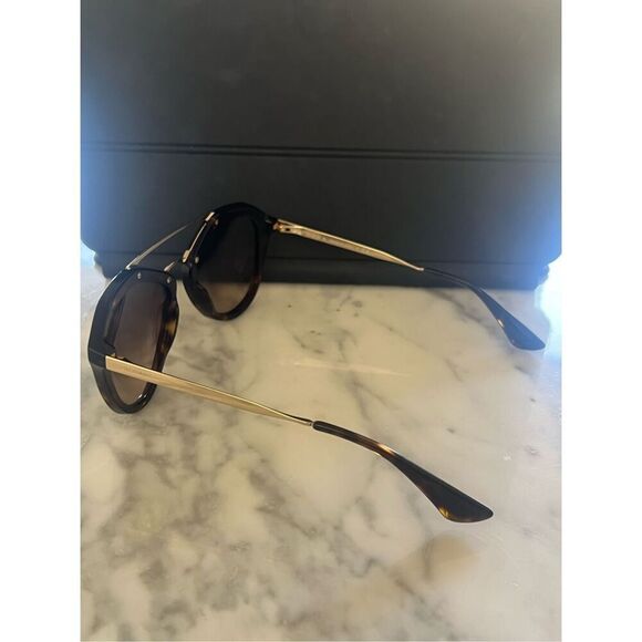 Prada SPR 12Q (Tortoise) Sunglasses 2AU-6S1 - Picture 5 of 5